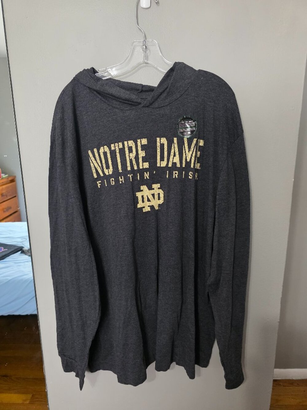 Colosseum Notre Dame Operation Hat Trick (support our troops) Hoodie